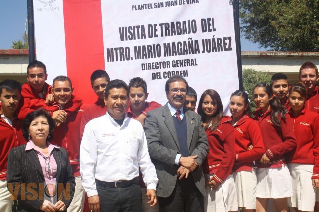 COBAEM se consolida como oferta educativa de excelencia en Michoacán