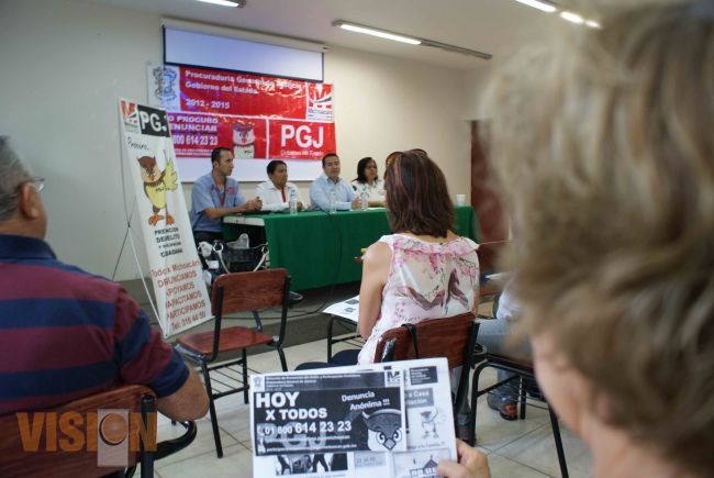 PGJE realiza jornada de prevención con 100 encargados del Orden de Morelia