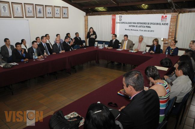 Más de 150 defensores de oficio actualizados en el nuevo Sistema de Justicia Federal