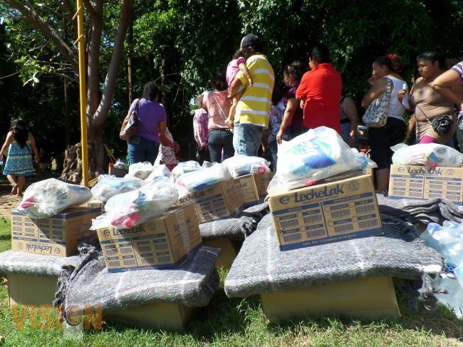 SSP estatal realiza entrega de apoyos FONDEN