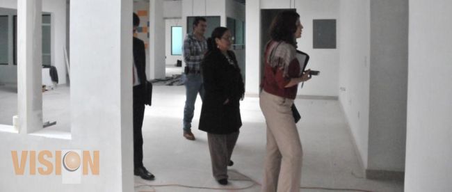 Personal del Gobierno Federal visita instalaciones del Centro de Justicia para Mujeres Michoacanas.
