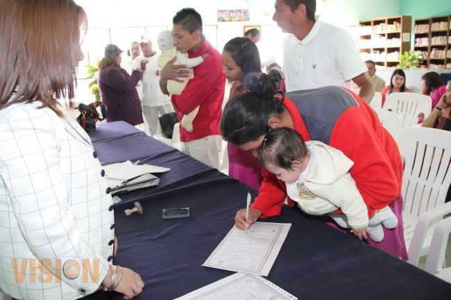 Concluye Campaña de Registro Civil en Cereso del municipio de Charo