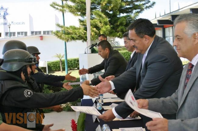 Egresan 64 elementos de la cuarta y quinta generación del Instituto de Formación Policial.