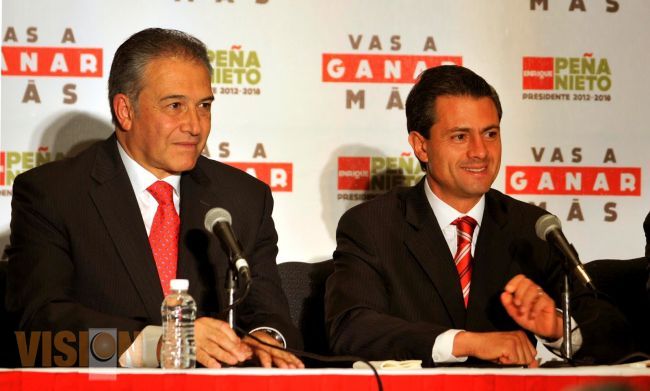 Peña Nieto agradece a Óscar Naranjo su asesoría