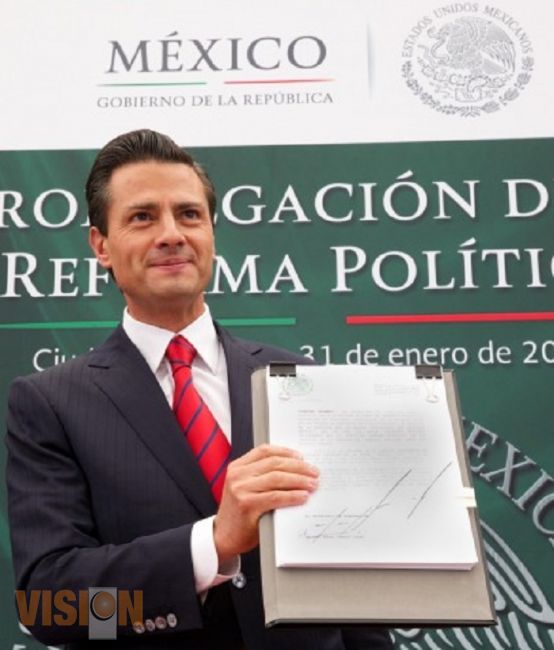 Promulgación de la Reforma Político Electoral, consolida nuestra vida democrática: EPN