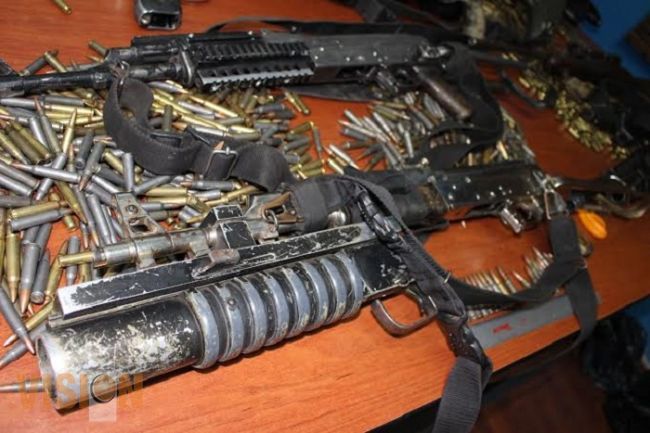 Decomisan armas de Mario Rodríguez, 