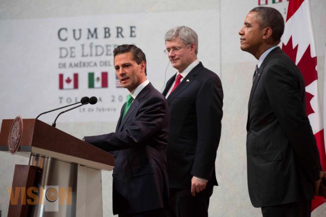 Cumbre de América del Norte, centro de gran desarrollo: Peña Nieto
