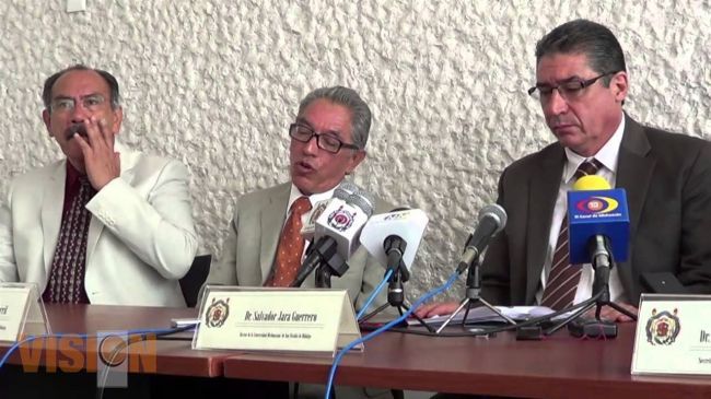 Gobierno del Estado ha realizado importantes apoyos a la UMSNH, aclara Díaz Mora 