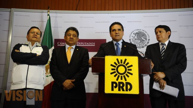 Diputados del PRD se congratulan por el Acuerdo de Certidumbre Tributaria