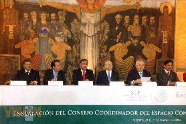 Asiste Secretario de Educación a instalación de consejo del espacio común educación media superior.