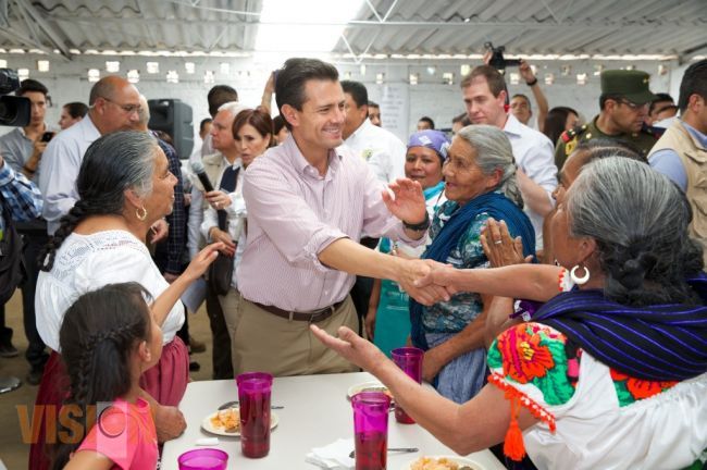 El Presidente Peña Nieto nuevamente de gira por Michoacán 