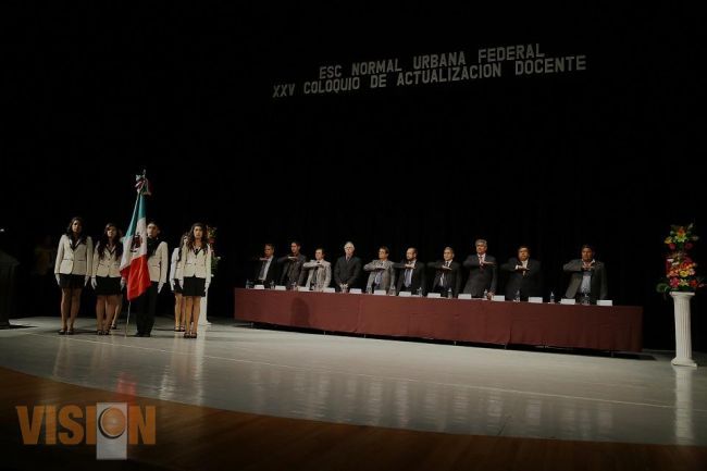 Inauguran el XXV Coloquio de Actualización Docente