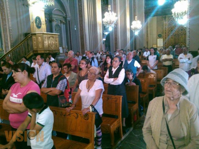 Catedral de Morelia, todo bajo control, sin novedad el parte