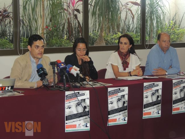 Emprende CEDH campaña contra la trata de menores.