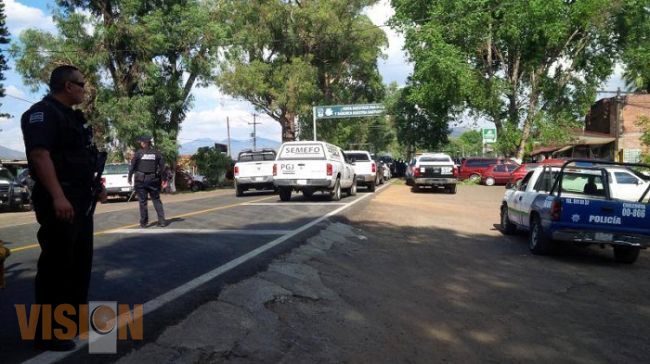 Enfrentamiento en Chilchota, el saldo 5 muertos y 2 heridos 