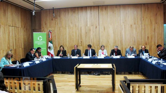 Firma Consejo para el Nuevo sistema de justicia penal en Michoacán Convenio con la UNID.
