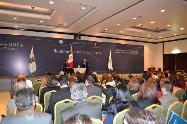 Reunión nacional de jueces, oportunidad para dejar testigo de que los juzgadores cumplen 