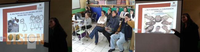 Imparte SSP pláticas a padres de familia sobre bullying.