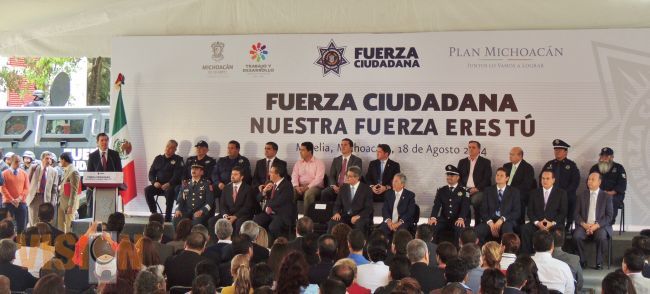 Inicia operaciones la Fuerza Ciudadana en Morelia,
