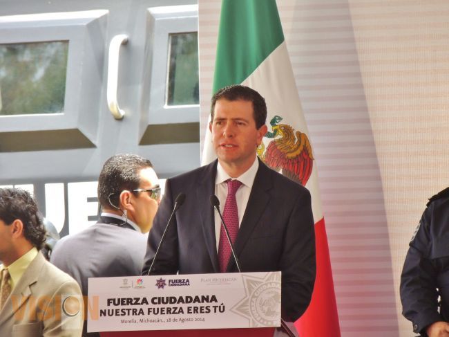 Transformar a Michoacán y reducir niveles de homicidios y secuestros: Alfredo Castillo.