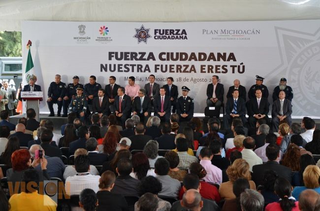 Conformación de Fuerza Ciudadana abona a implementación de Nuevo sistema de Justicia Penal