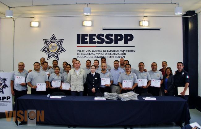 Capacita SSP a grupo de seguridad de la UMSNH.