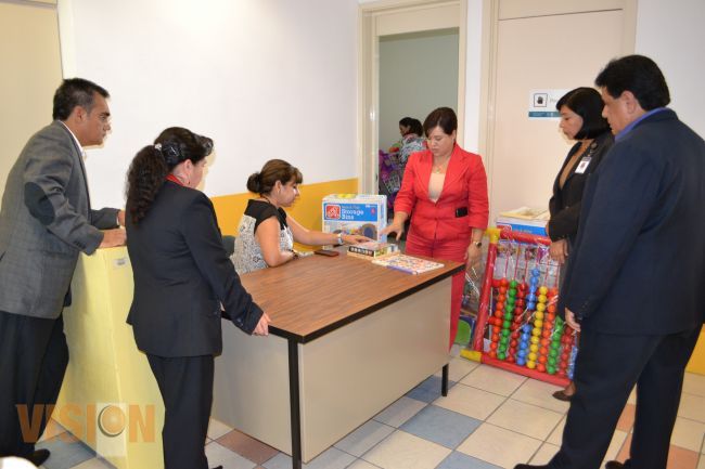Poder Judicial de Michoacán remodela Centro de Convivencia Familiar.