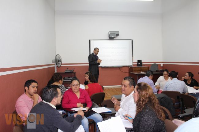 Capacitan en materia de derechos humanos en Poder Judicial de Michoacán.