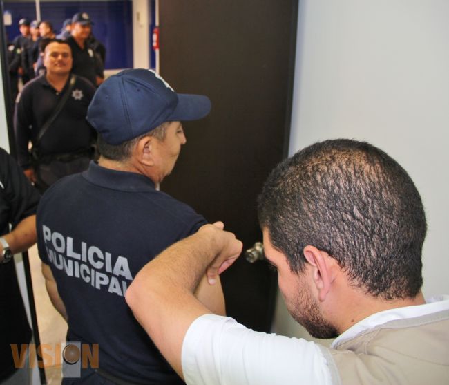 Vacunan a personal de Secretaría de Seguridad Pública de Michoacán.