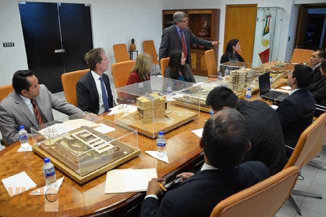Recibe Poder Judicial de Michoacán visita de equipo de SETEC y Embajada de Estados Unidos. 