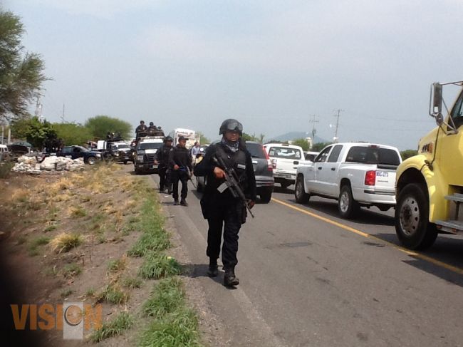 Reportan bloqueos en la Tierra Caliente