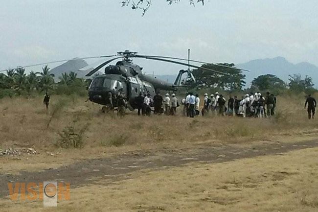 Grupo de Hipólito Mora, acusados de 10 muertes durante el enfrentamiento en La Ruana. 