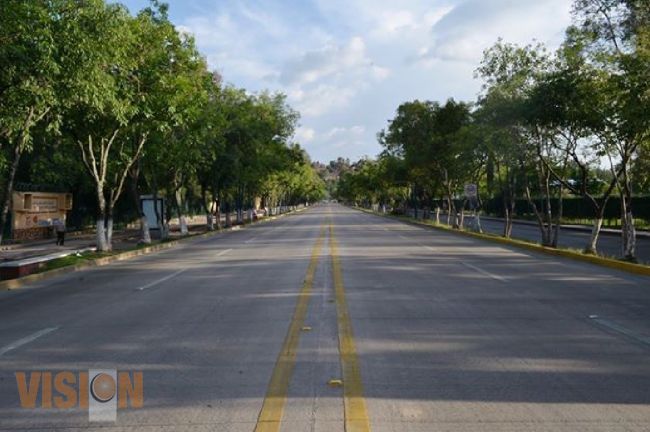 Transformamos Morelia con ocho nuevas calles de concreto hidráulico.