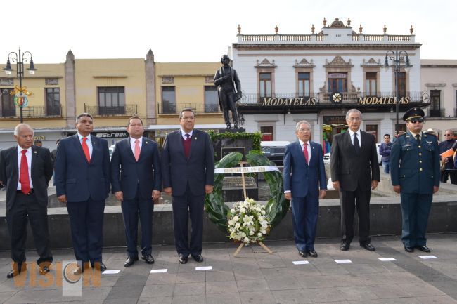 Conmemoran CCI aniversario del natalicio de Don Melchor Ocampo.