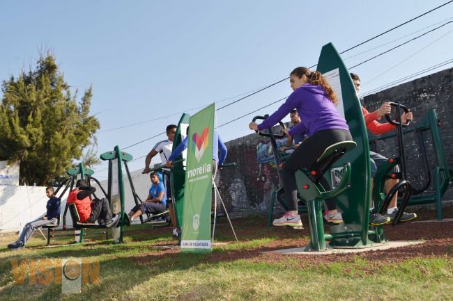 Tenencias y comunidades rurales integradas para la colocación de Gimnasios al Aire Libre.