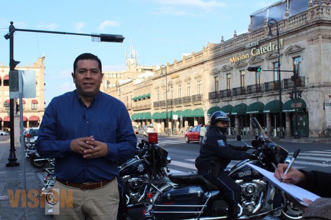 Con buena seguridad en Morelia, habrá desarrollo, augura Juan Carlos Barragán 