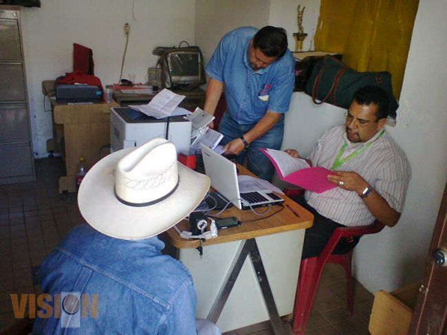 Ventanilla única móvil en Capula.