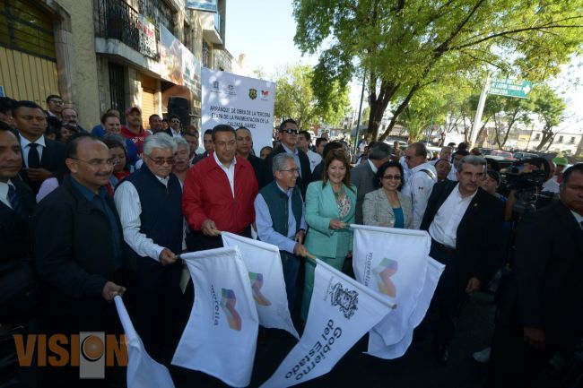 Arrancan las obras de pavimentación de la tercera etapa de la Avenida Periodismo y Calzada Juárez.