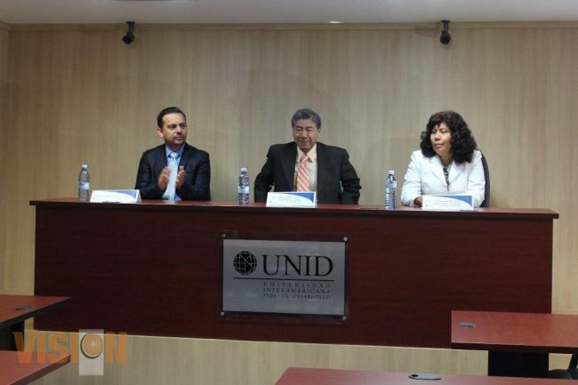 Comparte Secretario de Gobierno con alumnos de derecho, panorama del NSJP.