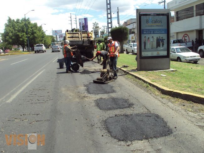 Resueltos, el 80% de los reportes de baches al 072.