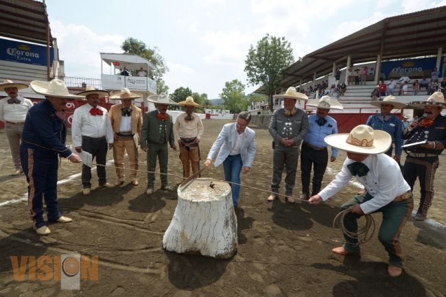 Inaugura Salvador Abud el Campeonato Estatal de Charros 