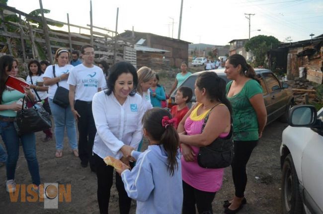 Angélica Reyes, candidata de Partido Nueva Alianza en el Distrito Ocho, Morelia