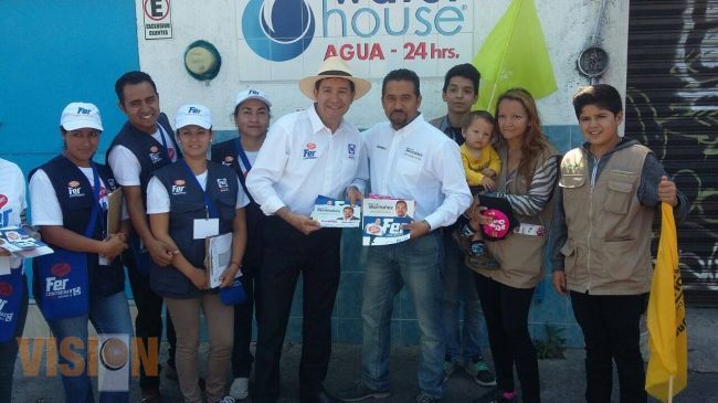 Respeto y apoyo mutuo, José Luis Montañez PRD y Fernando Contreras PAn