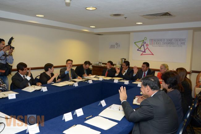  Red Mexicana de Ciudades Educadoras es presidida a partir de hoy por Morelia