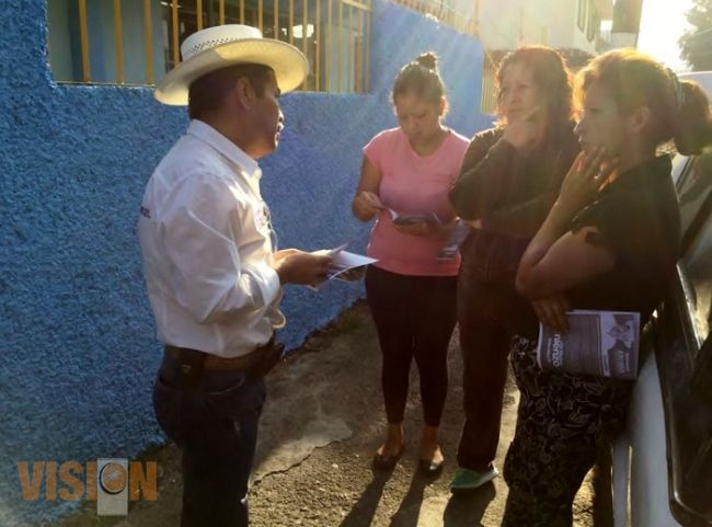 Es momento de trabajar puerta por puerta: Manuel Alcalá 