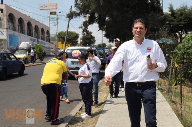 Alfonso Martínez recibe gran respaldo y simpatía de morelianos en recorridos por la ciudad‏