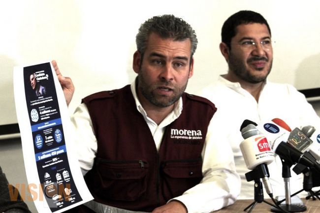Alfredo Ramírez prioridad para el comité Ejecutivo Nacional de Morena: Martí Batres 