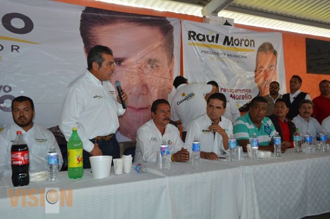 Garantizaremos a los morelianos plena seguridad en las calles y en el transporte, ofrece Morón