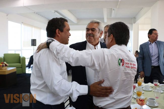 Expresa Cesar Camacho apoyo total a Jaime Darío Oseguera 