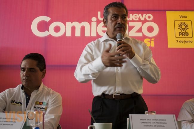 Con entusiasmo de la ciudadanía y del equipo de Raúl Morón reinicia campaña 